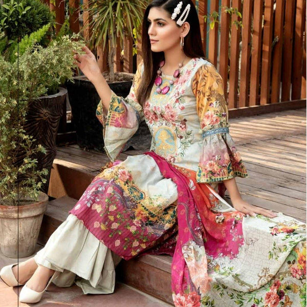Afreen by Riaz Arts Lawn 2020 Awwal Boutique Tagged