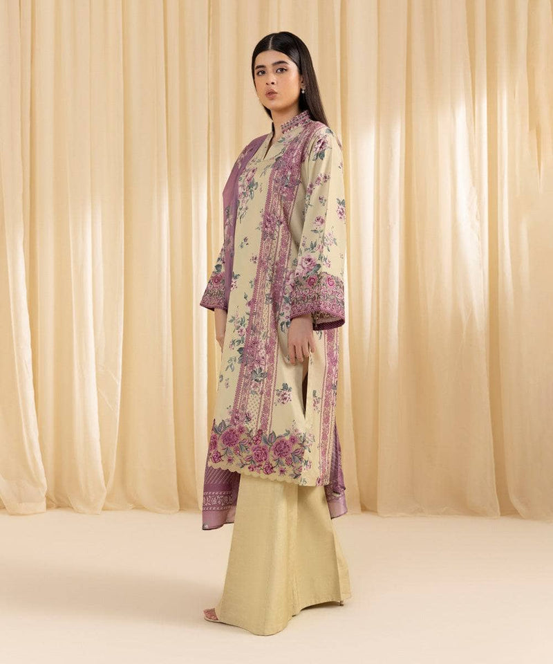 Sapphire Festive Formals/Printed Silk Suit