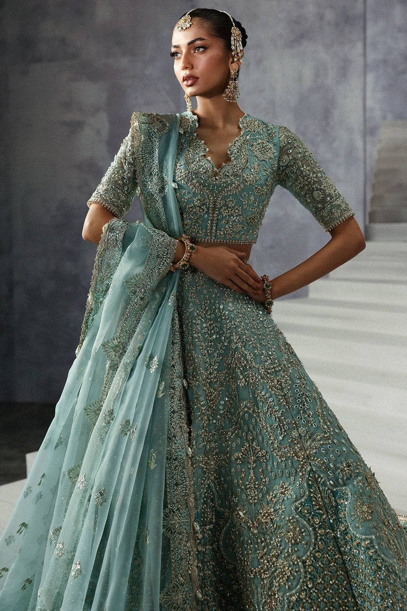 Afrozeh Brides Luxury Couture/Amore/Turquoise