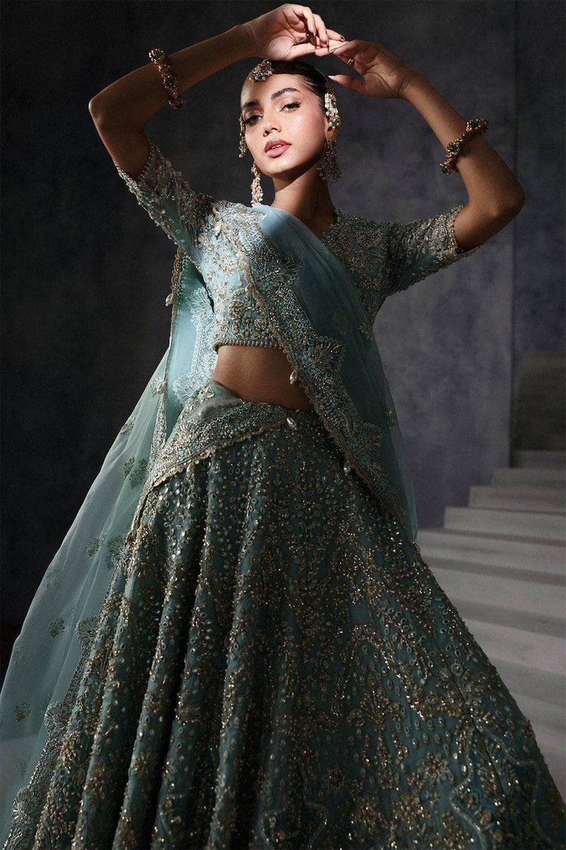 Afrozeh Brides Luxury Couture/Amore/Turquoise