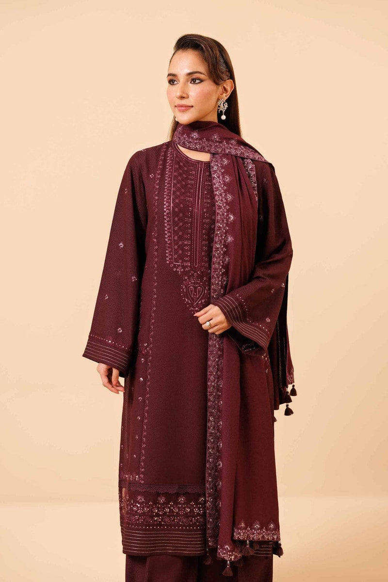 Nishat Winter 24/Embroidered Suit - 42404365