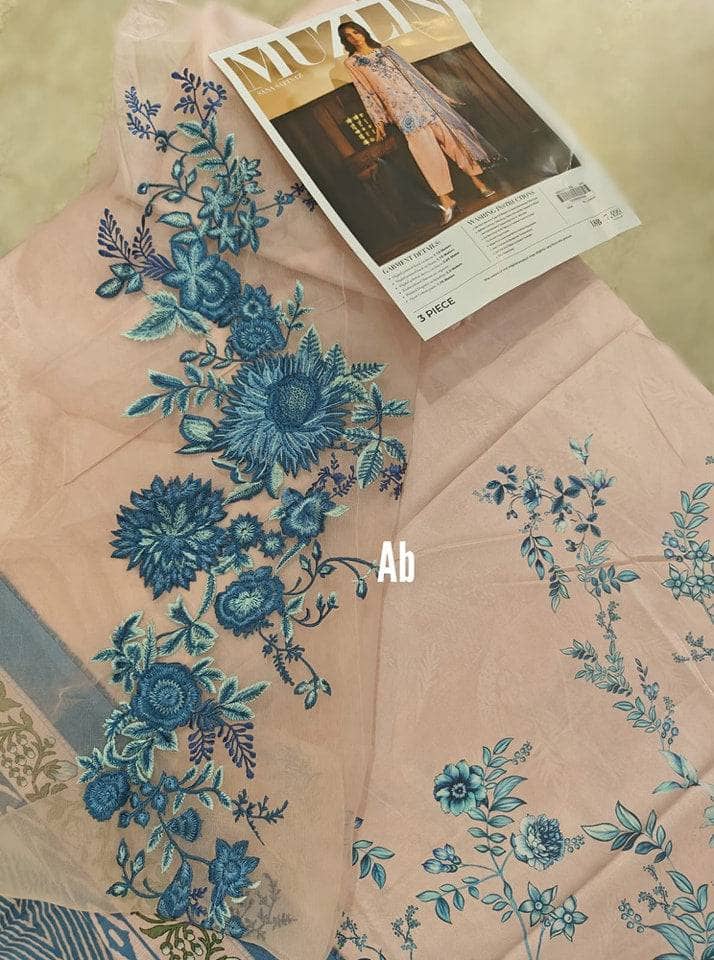 Open Pic/Sana Safinaz Muzlin Fall Edit 24/18B/Khaddar Dupatta