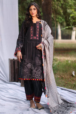 Charizma C Prints Fall Khaddar/CPW4-15