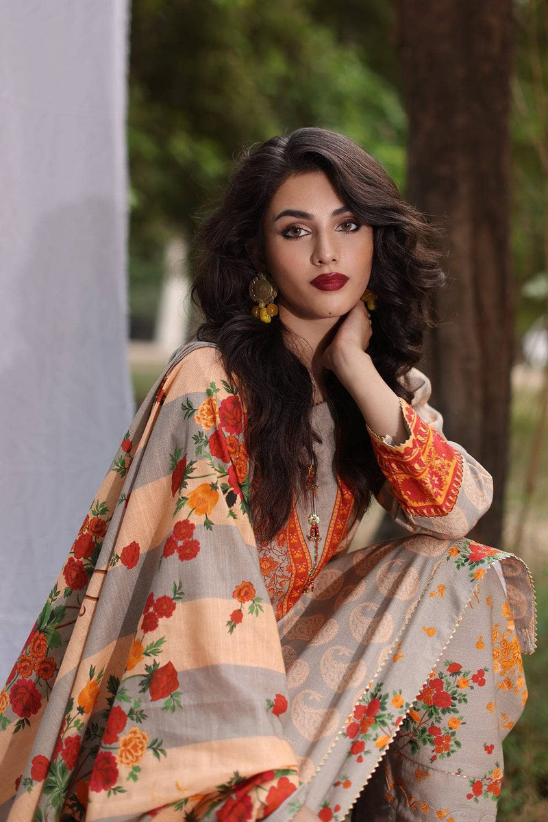 Charizma C Prints Fall Khaddar/CPW4-13