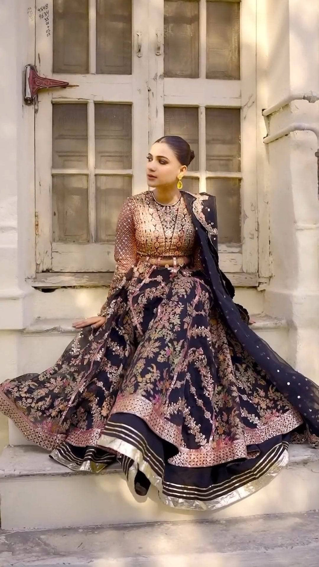 Spotted in Zaib un Nisa by Hussain Rehar/Wedding Couture/Kajal- Awwal  Boutique – AWWALBOUTIQUE