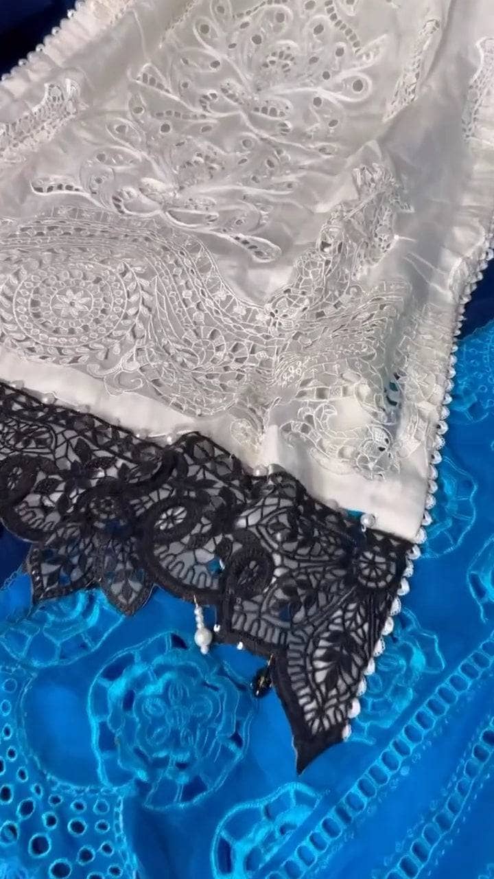 Stitched Look of Unstitched Maria B Luxury Lawn 25/5A/Size - XL L M S