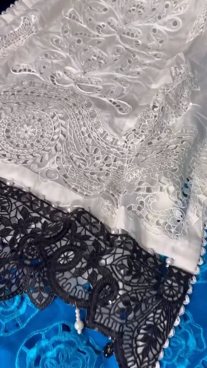 Stitched Look of Unstitched Maria B Luxury Lawn 25/5A/Size - XL L M S