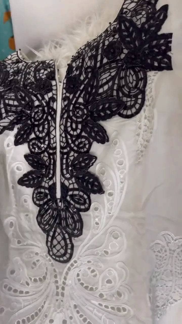 Stitched Look of Unstitched Maria B Luxury Lawn 25/5A/Size - XL L M S