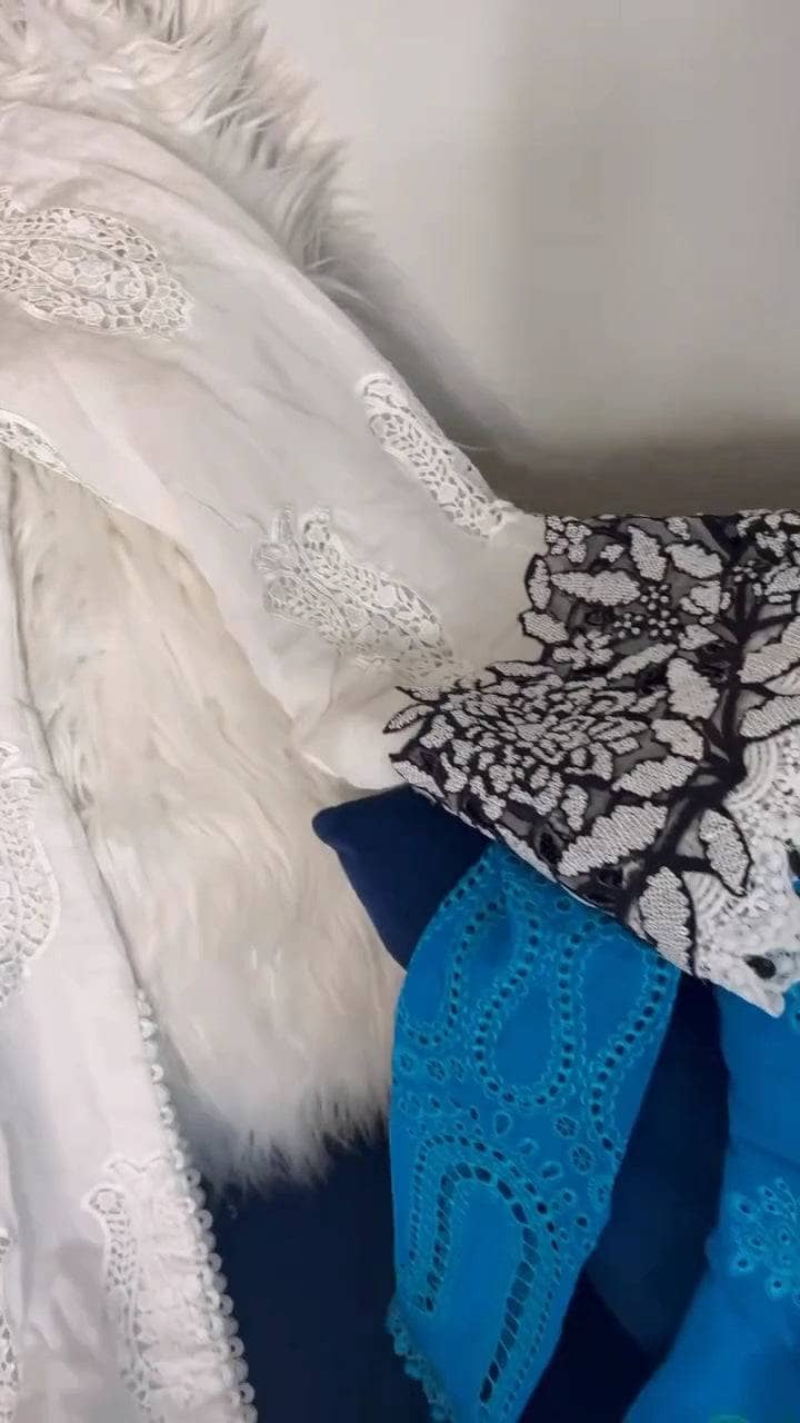 Stitched Look of Unstitched Maria B Luxury Lawn 25/5A/Size - XL L M S