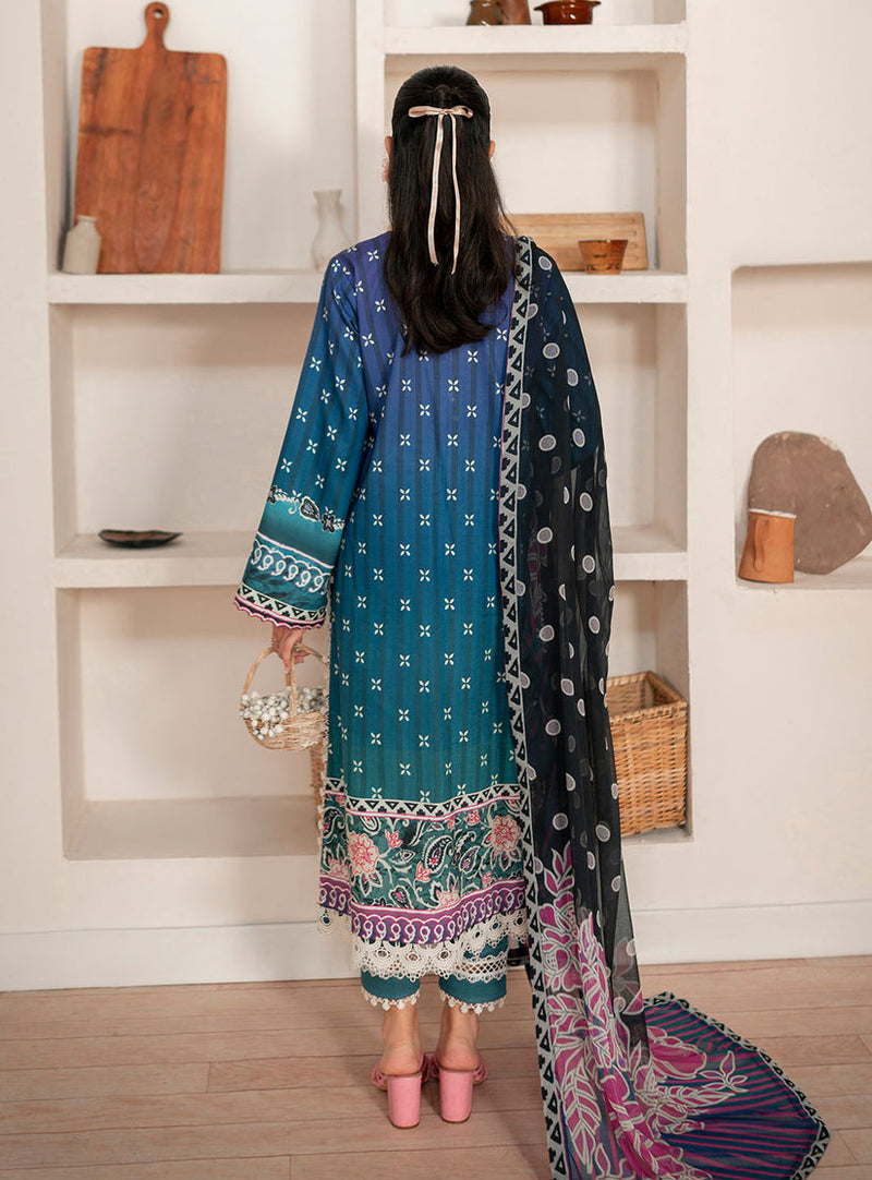 Roheenaz Selene Cambric Chiffon Dupatta