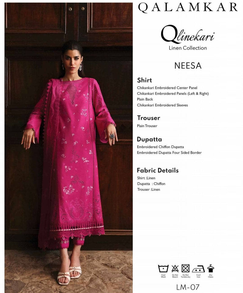 Qalamkar Q Line Linen 24/Neesa