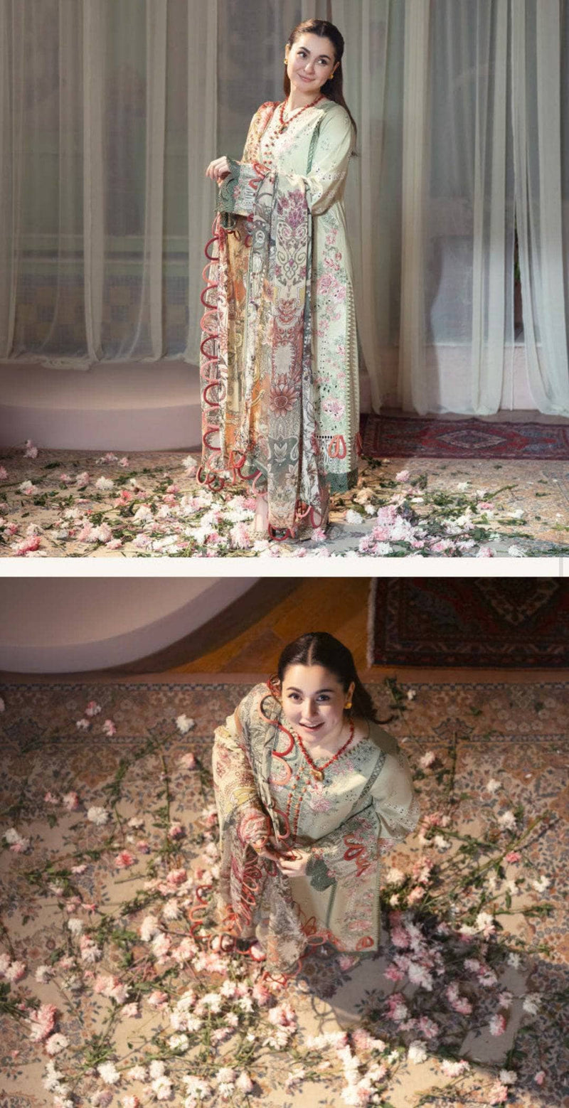 Restocked/Jade Ombre Lawn 25/20698