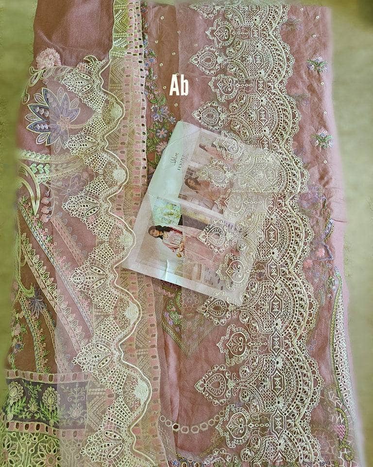 Open Pic/Elaf Festive Chikankari Lawn/ELC-01 AURORA