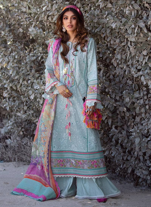 Restocked/Farah Talib Aziz Lawn 22/FYI Seafoam/FTA 13