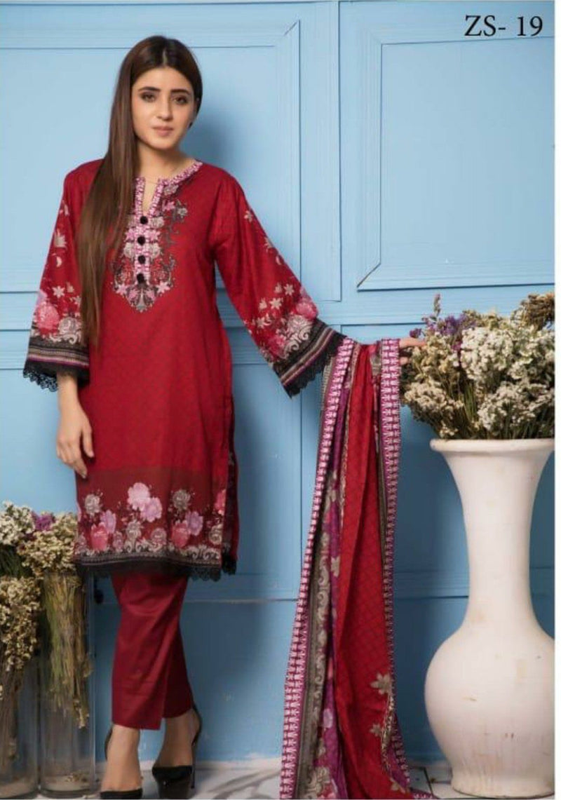 Rangreza Printed Lawn Collection Awwal Boutique AWWALBOUTIQUE