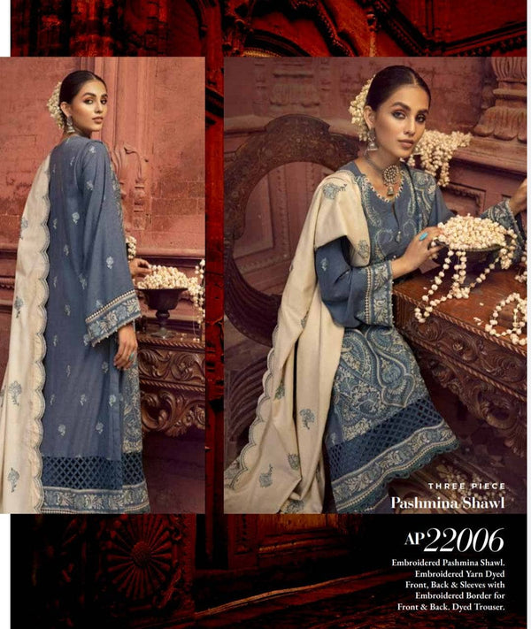 Gul Ahmed Winter 2022/AP22006/Pashmina